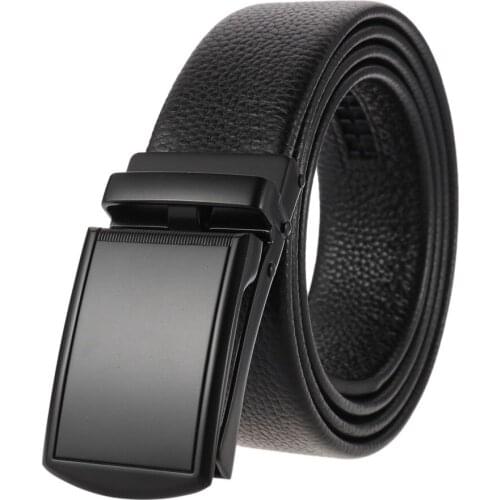 Automatic Buckle Belt NEW Ratchet Dress Belt for Men Automatic Belt Length:110-130cm