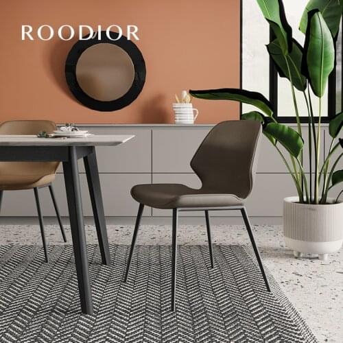 Stool home backrest net red light luxury dining chair simple lazy cafe lounge chair restaurant chair