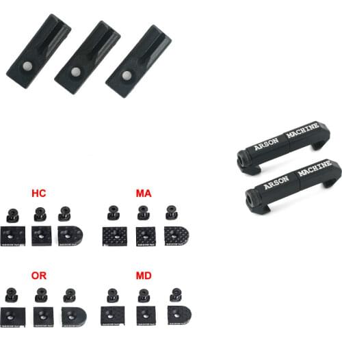Tactical Keymod Mlok Wireguide System Dbal PEQ 15 Weapon Flashlight Switch Wire Clamp Picatinny Rail Cover
