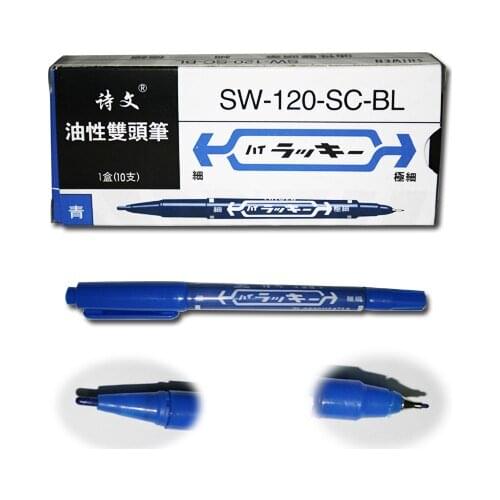 Tattoo equipment drawing pen hook line pen oil pen blue red black