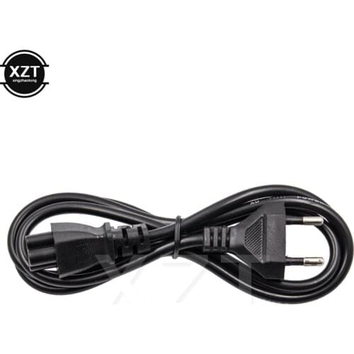 1.2M European EU plug Universal laptop charger plug power adapter cord cable for PC High Quality Input 10A 240V AC