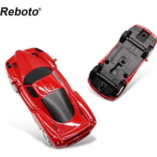 Reboto Mini Cartoon Red Car USB Flash Drives 4G 8G 16G 32G 64G Pen Drive memory stick pendrive thumb drives gift