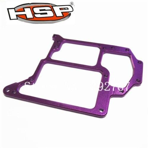 HSP Spare Parts 1/10 Scale Models 102065 02069 Remote Control Car Aluminum Radio Tray Upgrade Parts For RC Car Baja