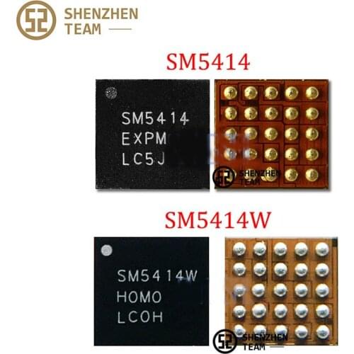 SZteam SM5414 SM5414W For Charging IC Charger Vivo Note3 Note6 Y93 A5 Honor V9 INFINIX X556 LENOVO IC de Carga Original New 100