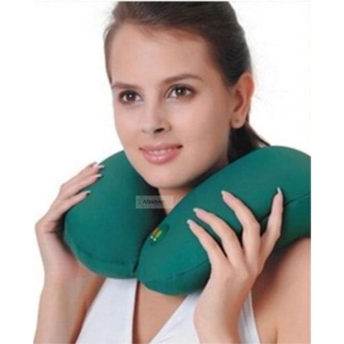 1pc U Shape Electric Neck Pillow Massager women men home car office body care massage nap ring electronics massageador gift