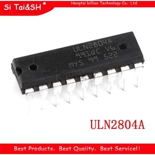 10PCS ULN2804A DIP-18 ULN2804 DIP18 ULN2804AN DIP ULN2804APG ULN2804AP Darlington Transistor Array New Original