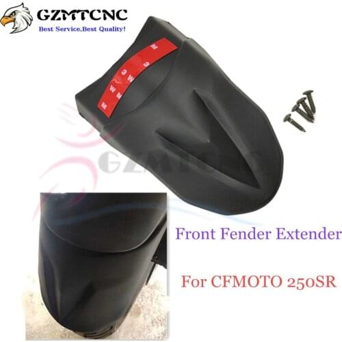 250SR Mudguard Extension for CFMOTO SR250 CF250SR CF MOTO 250 SR Front Mud Guard Fender Extender Motorcycle Accessories