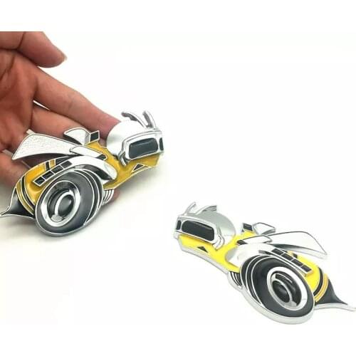 2pcs/pairs 3D Car Sticker Emblem Badge Auto Decal For Dodge 6.4L Caravan Challenger Caliber Durango Ram Super Bee Bumblebee