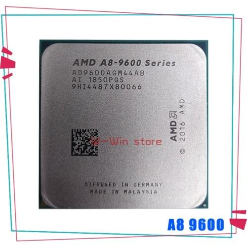 AMD A8-Series A8-9600 A8 9600 3.1 GHz 65W Quad-Core CPU Processor AD9600AGM44AB AD960BAGM44AB Socket AM4