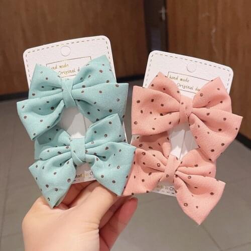 Bow With Clips New Fashion Bow With Clips Elegant Double Layer Bowknot Hairpins Hair Clip For Women Girls Hair Accessories