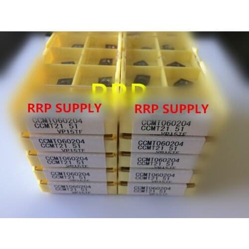 Free shipping for 10pcs RRP-CCMT060204-VP15TF, use with turning tool, Made by Chinese factory, 1 box