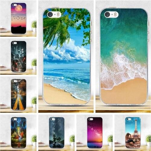Case For Iphone SE 5 Case Cover 4.0 inch Thin TPU 3D Soft Silicone For Iphone5 S e Case Cover Fundas For Iphone 5 5s Phone Cases