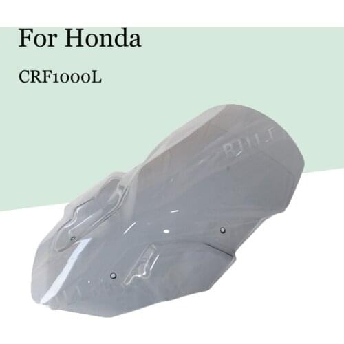 For Honda CRF1000L Africa Twin 2016 2017 2018 2019 Motorcycle Wind Deflector Smoke Clear Windscreen Windshield Fairing