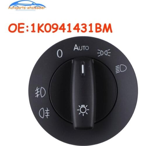 For Volkswagen Passat B6 2007 1K0941431BM High Quality Headlamp Headlight Fog Light Switch Car accessories