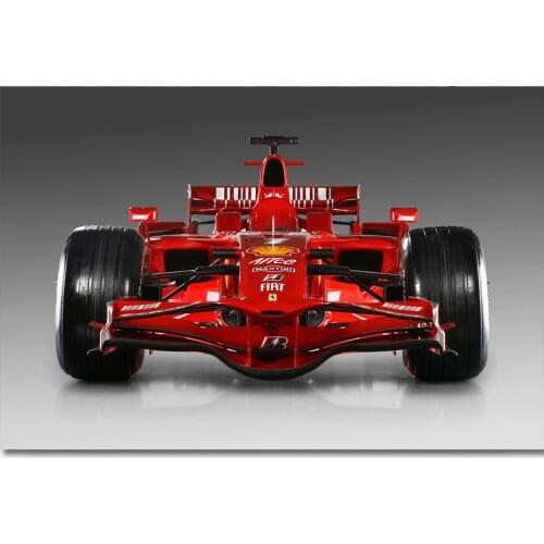 Formula 1 Ferraris F2008 Race Car Racing Vehicles Wall Art Posters and Prints Canvas Art Framed Paintings For Room Decor