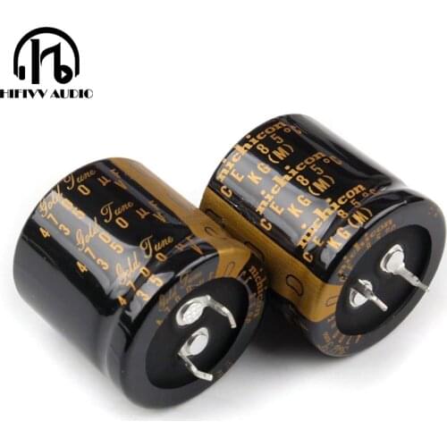 Hi end 4700UF 35V KG TYPE II Japanese electrolytic capacitor HIFI audio amplifier Electronic component 30mm*30mm