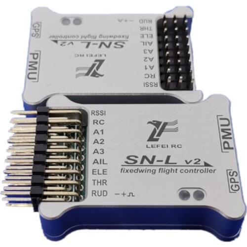 LEFEI SN-L V2 OWL FPV Flight Controller HD OSD with PMU M8 GPS Module for RC Airplane Fixed-Wing Model DIY Parts