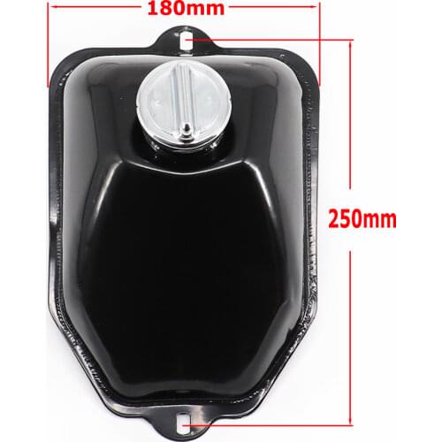 Metal Fuel Gas Tank With Cap Over For Chinese 50cc 70cc 90cc 110cc 125cc Motorcycle Motorbike ATV Quad