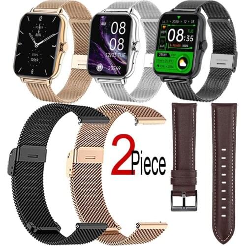 Bracelet For Colmi P8 Plus/Mix/Pro/Se V31/V11/V23/P9/P12/P10 Watchband Leather/Milanese Metal Strap Replacement Wristband
