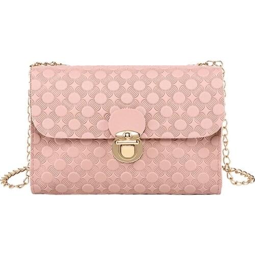 Fashion Lady Shoulders Small Bags Cover Letter Purse Mobile Messenger Bag Crossbody Bags For Women Pu Leather Handbag Sac A Main