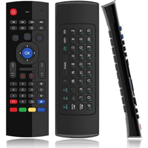 MX3 Backlit Air Mouse Smart Voice Remote Control 2.4G RF Wireless Keyboard For X96 mini KM9 A95X H96 MAX Android TV Box