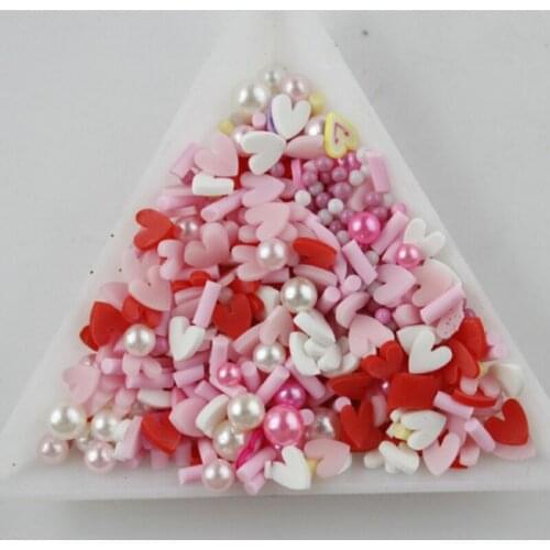 Irregular Polymer Clay Sprinkles Pieces Suitable for Fake Dessert Cake Deco Nail Art Decoration Mold Handmade Crafts