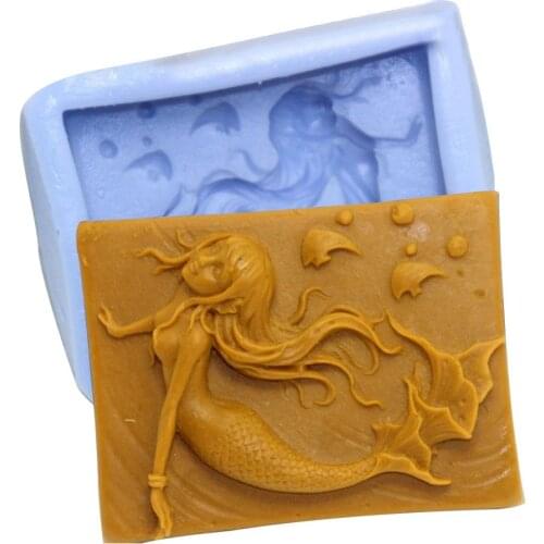 Aromatherapy Candle Silicone Mold 3D Handicraft Form Soap Mold DIY Baking Tools For Cake Fondant Chocolate Making Cake Decor