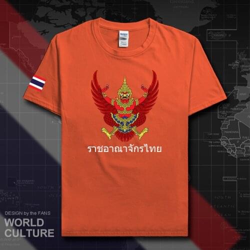 Thailand men t shirt 2018 jerseys nation team tshirt cotton t-shirts fitness brand clothing Thai country streetwear tees THA 20