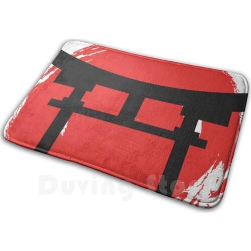 Japan Gate Soft Non-Slip Mat Rug Carpet Cushion Japan Japanese Japan Gate Tokyo Red Gate Sea Gate Japan Sea Gate Asian