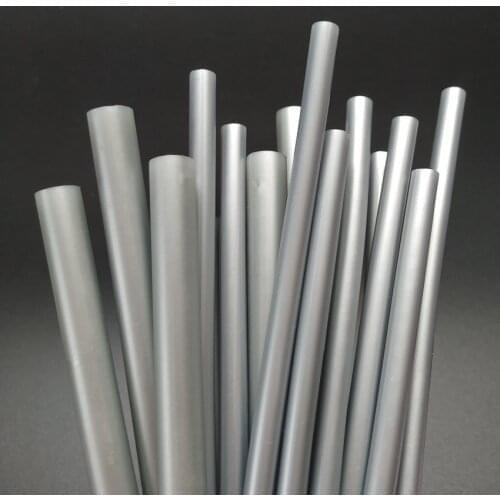 10Pcs Silvery Hot Melt Adhesive Stick Metallic luster Sterling Silver Thick Glue Strip , For Electric Glue Gun 11x100mm