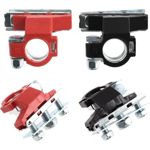 2Pcs Leisure Battery Terminals Connectors Clamps for Car Van Caravan Motorhome