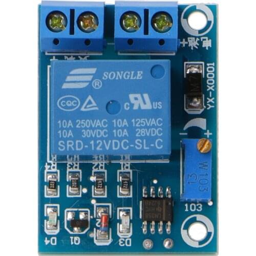 2020 New 12V Battery Low Voltage Cut Off Switch Controler Excessive Protection Module IS