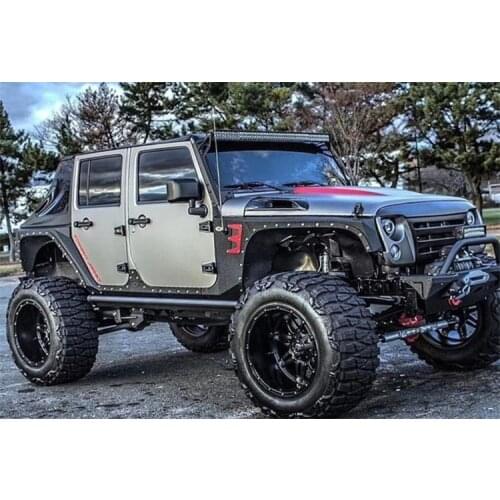 2021 Suitable For Horse Herder Jk Armor Wheel Eyebrow