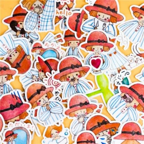 36pcs Creative kawaii Japanese Cruel plot sushi scrapbooking stickers /decorative sticker /DIY craft photo albums/Children