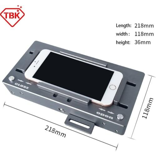 Automatic Centre Align Centering Fixture Mold Mould For TBK 958A 958B 958C Laser Marking Back Cover Separating Machine
