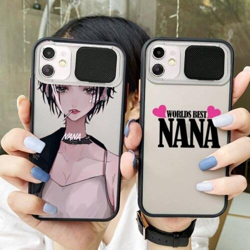 Nana Anime Oosaki Phone Case For iPhone 12 11 8 7 se 2020 mini pro X XS XR MAX Plus Matte Camera Protection Cover