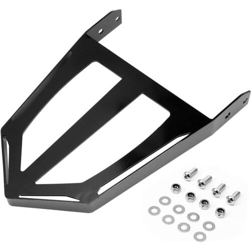 Motorcycle Black Luggage Rack Baggage Shelf Fit For 2010-2014 Victory Cross Country Road Sissy Bar