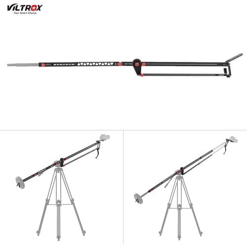 CZ Viltrox YB-Z300 10ft Professional Foldable Extendable Aluminum Alloy Camera Crane Jib Arm Photography Jib for Canon Nikon