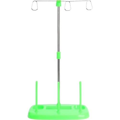 3 Spool Thread Holder Embroidery Wire Rack for Household Sewing Machine Hand Sewing Machine Quick Stitch Sew Needlework Cordless