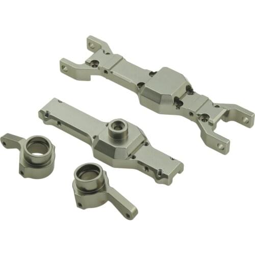 Metal Front / Rear Bridge Axle Gear Box for WPL C14 C24 B14 B24 B16 B36 1/16 RC Car Truck Rock Crawler Trucks Upgrade parts