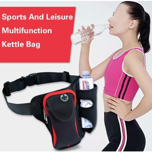 Multifunctional Kettle Belt Bag Running Hydration Cycling Waist Bags Can Hold Mobile Phones Below 6.5 Inches Pouch Fanny Pack