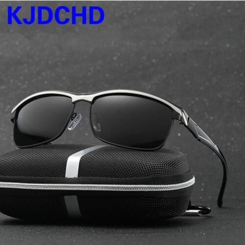 High-end business classic polarized sunglasses Men fashion brand goggles Driving business casual choice for