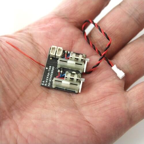 MXL-RX62H Compatible Receiver Integrated Dual Linear Servo Brushed 3A ESC for Futaba SPEKTRUM FRSKY RC Mini Micro Airplane DIY