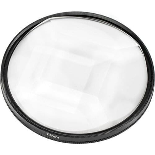 New 77mm Kaleidoscope Lens Filter Colorful Glass Prism Photography SLR Video Optical Glass Camera Lens Accessories
