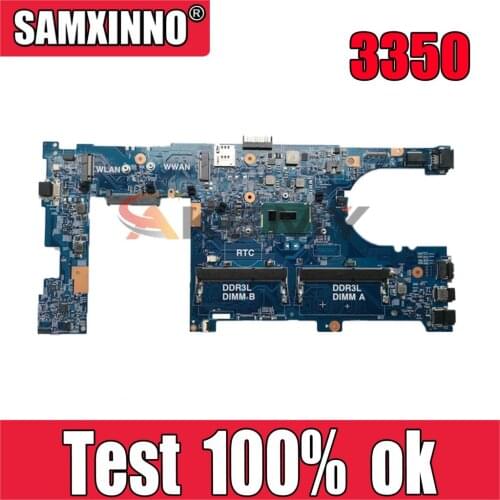 Original Laptop motherboard For DELL latitude 3350 L3350 Mainboard 15203-1 CN-0P0WRG 0P0WRG SR243 3215U CPU