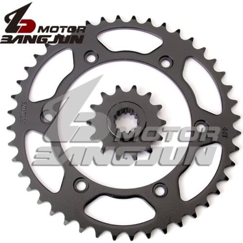 For CBR250 NC22 Hornet250 CB250 Wheel Gear Motorcycle Front & Rear Sprocket Geartransmission