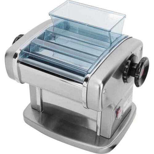 2-Blade 135W Electric Noodle Maker Stainless Steel Pasta Dough Dumpling Pastry Pressing Machine