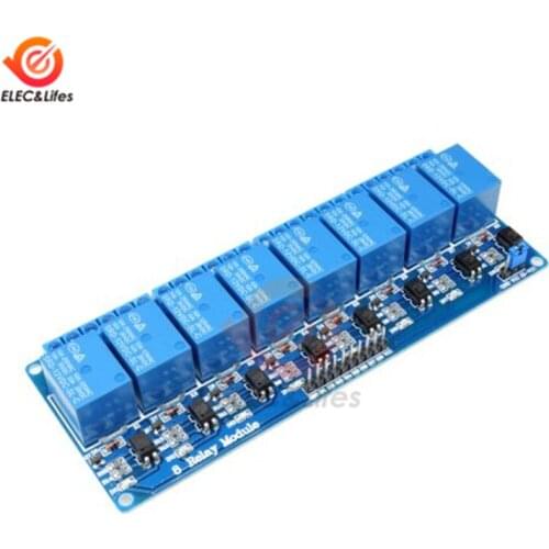 DC 12V 8 Channel Relay Module with optocoupler Relay Output 8 Way Relays Module for Arduino DIY