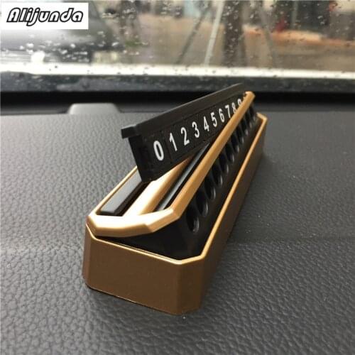 Car Temporary Card Parking Lot Mobile Number Card for Porsche 911 918/Cayenne/Macan/Macan S/Panamera/Cayman/Carrera/Boxster