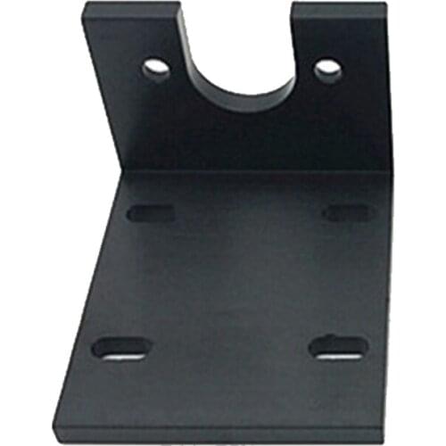 B2QB DC Mounting Mount Fixed Bracket Holder for Desert Buggy Short Course Rc Car Upgrade Parts(Black)